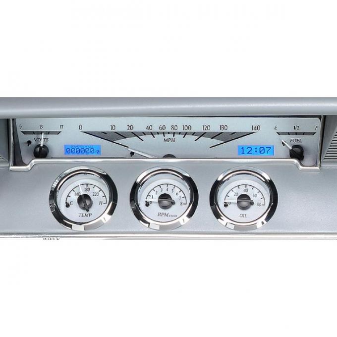 Chevy Analog Dash Gauges, Dakota Digital, VHX System 1961-1962