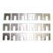 Chevy Shims, Universal, Stainless Steel, 1955-1957