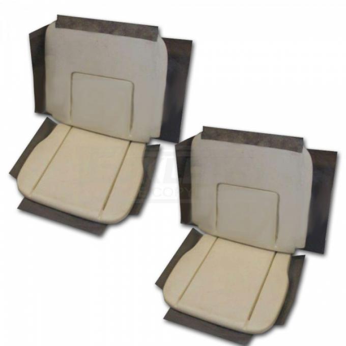 Full Size Chevy Bucket Seat Foam Pair, Super Sport (SS), Impala, 1964