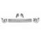 Chevy Bumper Set, Rear, 5-Piece, 1956