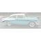 Chevy Side Molding Kit, Bel Air, 2-Door, Show Quality, 1956