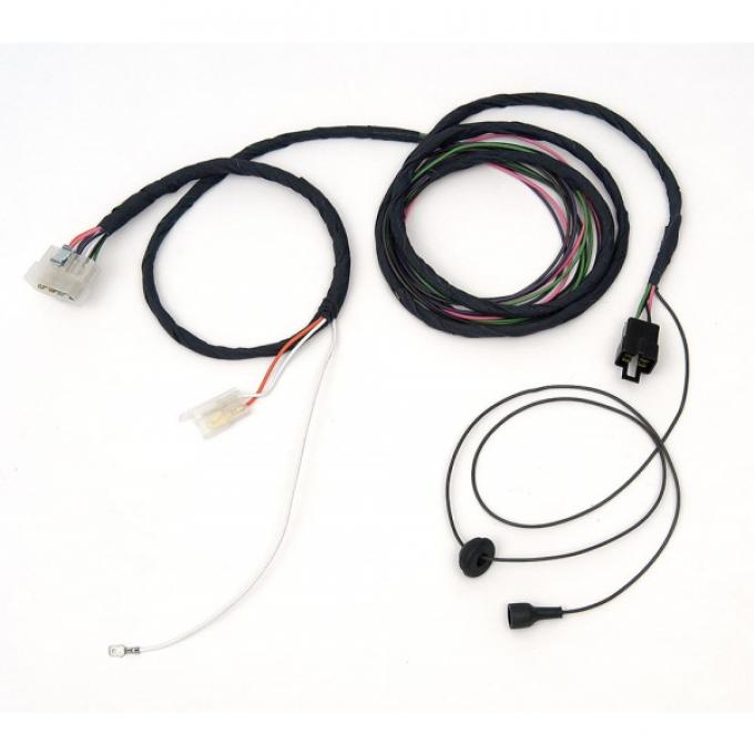 Full Size Chevy Rear Body Wiring Harness, Forward Section, Impala & Bel 2-Door Hardtop, 1961