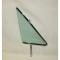 Full Size Chevy Vent Glass Assembly, Right, Green Tinted, Impala Hardtop & Convertible, 1963-1964