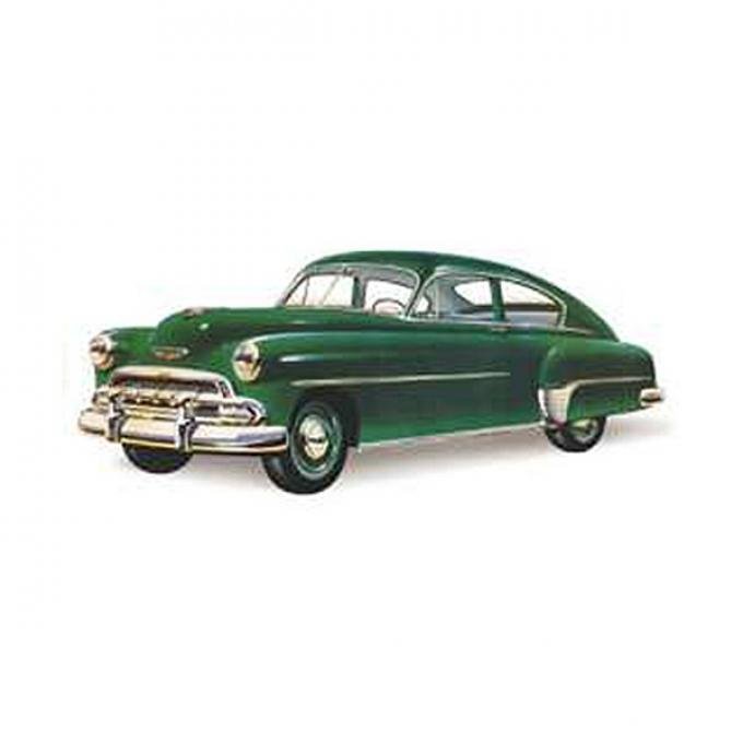 Chevy Windshield, Fleetline 2 & 4-Door Sedan, Right,1949-1952