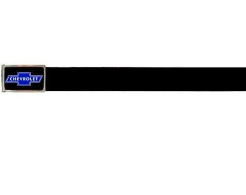 Web Belts, Up to 28'' Waist, Chevy Blue Bowtie Logo