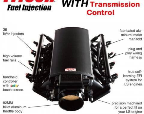 Ultimate LS Fuel Injection Kit for LS1/LS2/LS6 - 500HP With Trans. Control | FiTech - 70002