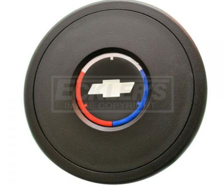 Chevy Steering Wheel Center Horn Cap, Volante S9, With Logo, 1955-1957