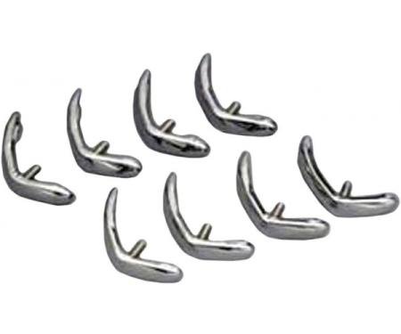 Full Size Chevy Rear Quarter Panel Louver Set, Impala, Bel Air & Nomad, 1958