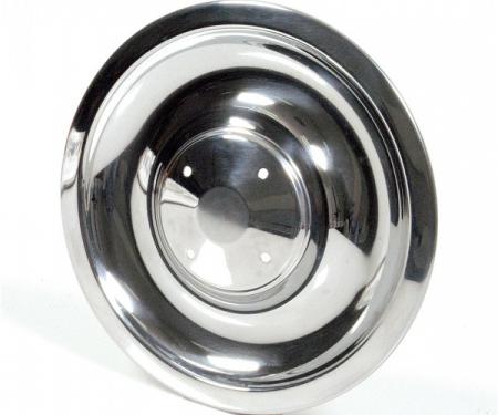 Full Size Chevy Rally Wheel Center Cap, Without Emblem, 1958-1972