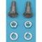 Full Size Chevy Emergency Brake Roller Bolt Set, 1958