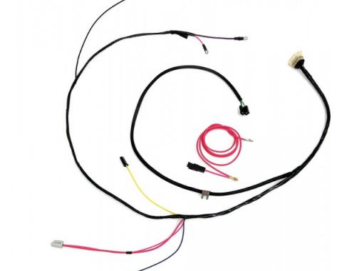 Full Size Chevy Engine Starter Wiring Harness, Small Block,For Use With GM HEI Distributor, 1962