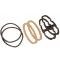 Chevy Taillight Lens & Housing Gaskets, 6-Piece, 1954
