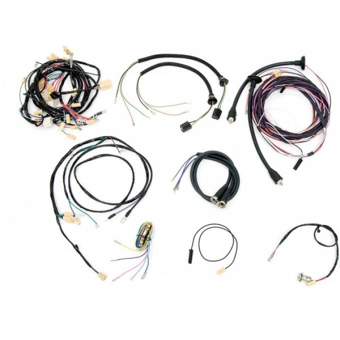 Chevy Wiring Harness Kit, Manual Transmission, With Generator, Small Block, Nomad, 1955