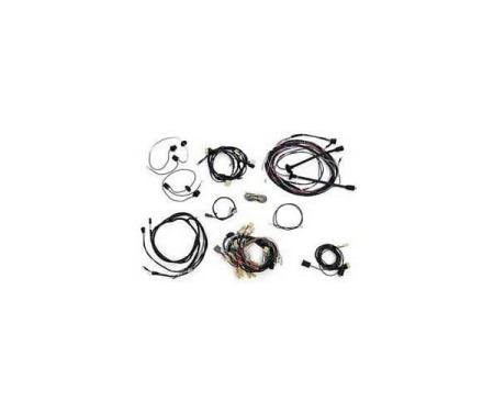 Chevy Wiring Harness Kit, V8, Automatic Transmission, With Generator, 150 4-Door Sedan, 1957