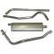 Chevy Exhaust System, Stainless Steel, Turbo, 1949-1954