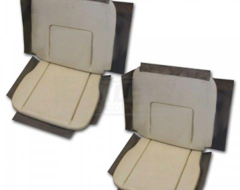 Full Size Chevy Bucket Seat Foam Pair, Super Sport (SS), Impala, 1964