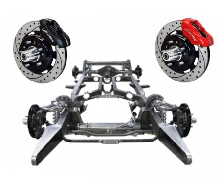 Chevy Custom Built Modern Chassis, Wilwood Brake Upgrade, 13", 1955-1957