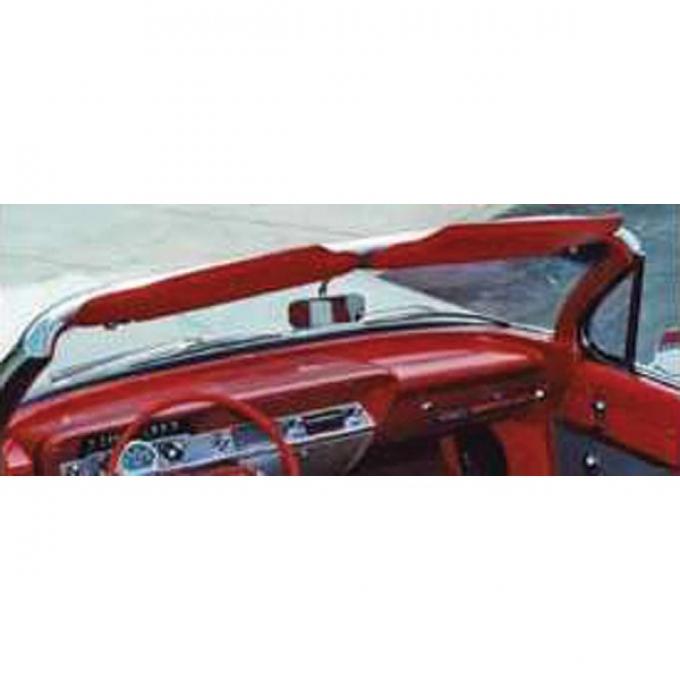 Full Size Chevy Sunvisors, 2 & 4-Door Hardtop & Sedan, Impala & Impala SS, 1962