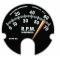 Full Size Chevy Tachometer Face Decal, 7000 RPM & 6200 Red Line, 1962