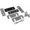 Chevy Radiator Core Support Hardware Kit, Stainless Steel, 1955-1957