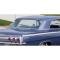 Full Size Chevy Rear Glass, Clear, 2-Door Hardtop, Impala, 1962-1964