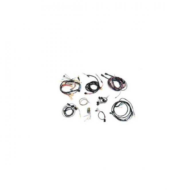 Chevy Alternator Conversion Wiring Harness Kit, 2-Door Sedan V8, With Automatic Transmission, 1957