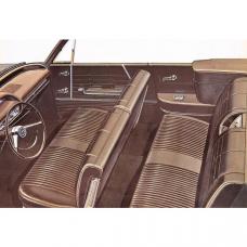Full Size Chevy Seat Cover Set, Impala Convertible, 1964