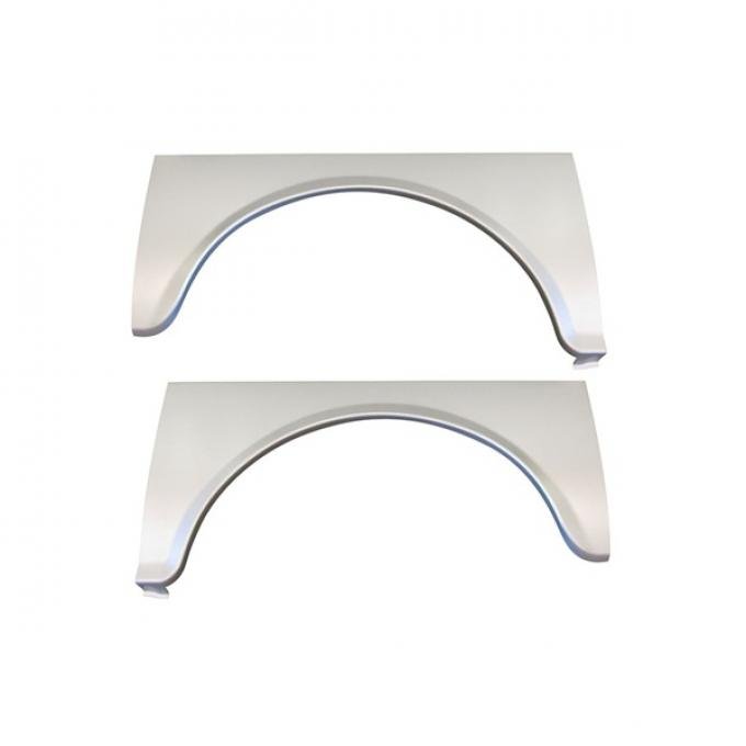 Rear Wheel Arch Opening Panels, 1955 Chevy Gasser