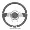 Chevy WaterFall Steering Wheel, Italian Leather & Billet Aluminum, Flaming River 1949-1954