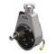 Chevy Power Steering Pump, Late-Model, Chrome, 1955-1957