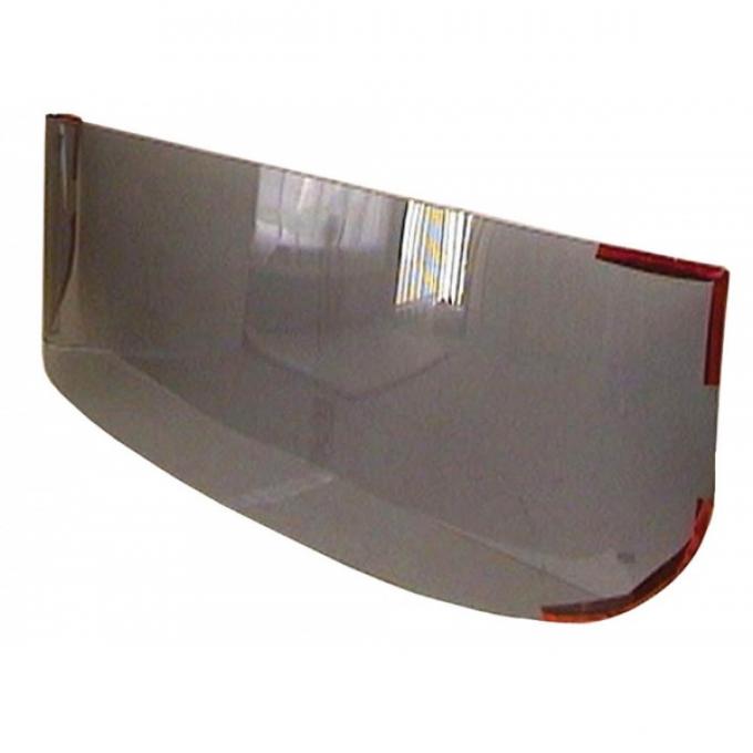 Chevy Rear Glass, Smoke Gray Tint, 2-Door Hardtop, 1955-1957