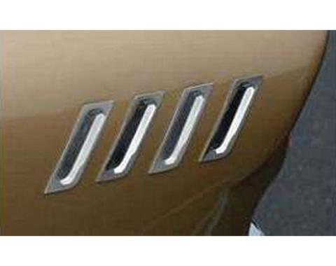 Full Size Chevy Front Fender Louver Set, Impala, Bel Air & Nomad, 1958