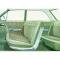 Full Size Chevy Seat Cover Set, 4-Door Sedan, Impala, 1962