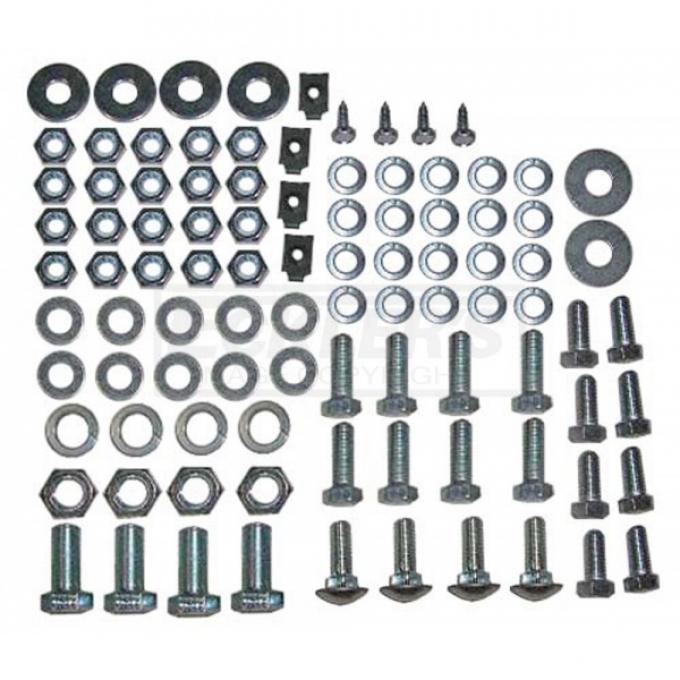 Full Size Chevy Bumper Mounting Kit, Rear, Good Quality, 1961