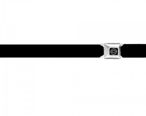 Seat Belt Belts, Chevy Bowtie Silver Logo