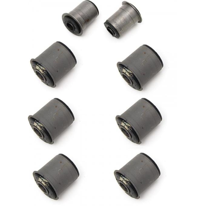 Full Size Chevy Control Arm Bushing Set, Rear, Upper & Lower, 1965-1968