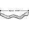 Chevy Weatherstripping, Door Hinge Pillar Beltline, Except 2-Door Coupe & Convertible Styleline, 1949-1952