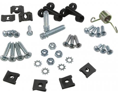 Chevy Headlight Bucket Hardware Kit, 1955-1957