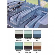Chevy Interior Package Kit, 2-Door Sedan, Bel Air, 1956