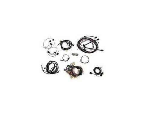 Chevy Wiring Harness Kit, V8, Manual Transmission, With Generator, 150 4-Door Sedan, 1957