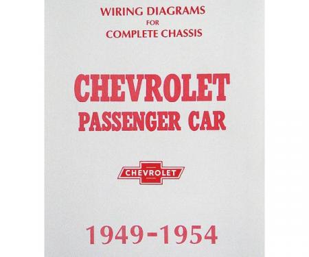 Chevy Wiring Diagram Manual, Passenger Car, 1949-1954
