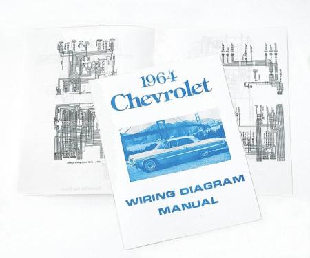 Full Size Chevy Wiring Harness Diagram Manual, 1964