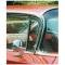Full Size Chevy Vent Glass, Clear, Non-Date Coded, 2-Door Hardtop, Impala, 1962
