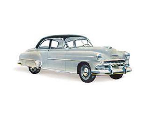 Chevy Door Glass, Styleline 2-Door Sedan, 1949-1952