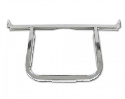 Classic Chevy - Radiator Support With Upper Bar, Chrome, 6 Cylinder, 1955
