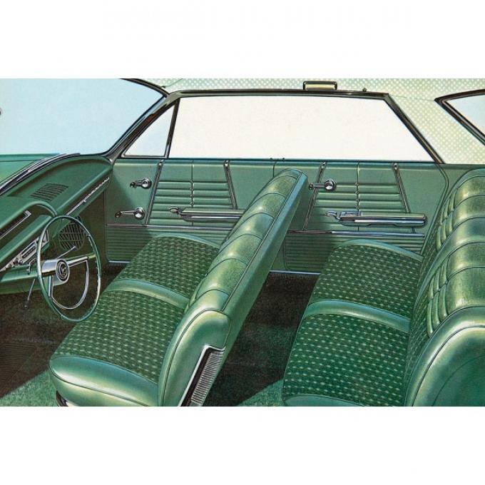 Full Size Chevy Seat Cover Set, 4-Door Hardtop, Impala, 1964