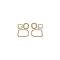 Chevy Parking Light, Taillight & Back-Up Light Lens Gasket Set, 1956