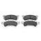 Full Size Chevy Front Disc Brake Pads, Ceramic, 1958-1967
