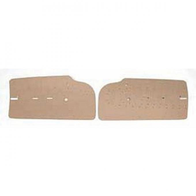 Full Size Chevy Front Door Cardboard Panels, Impala Hardtop & Convertible, 1958