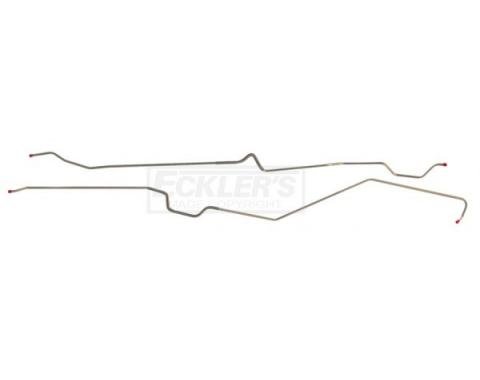 Chevy Main Fuel Line, 3/8 Inch, Steel 1962-1964